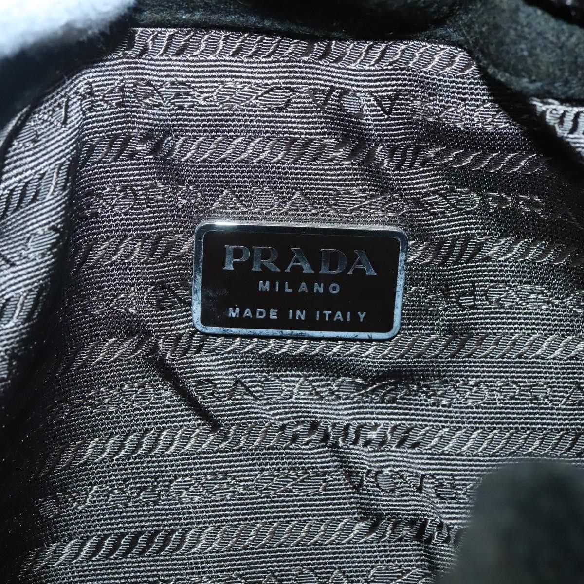Prada Prada Single Buckle Pocket Backpack Wool Size ONE SIZE - 6 Thumbnail