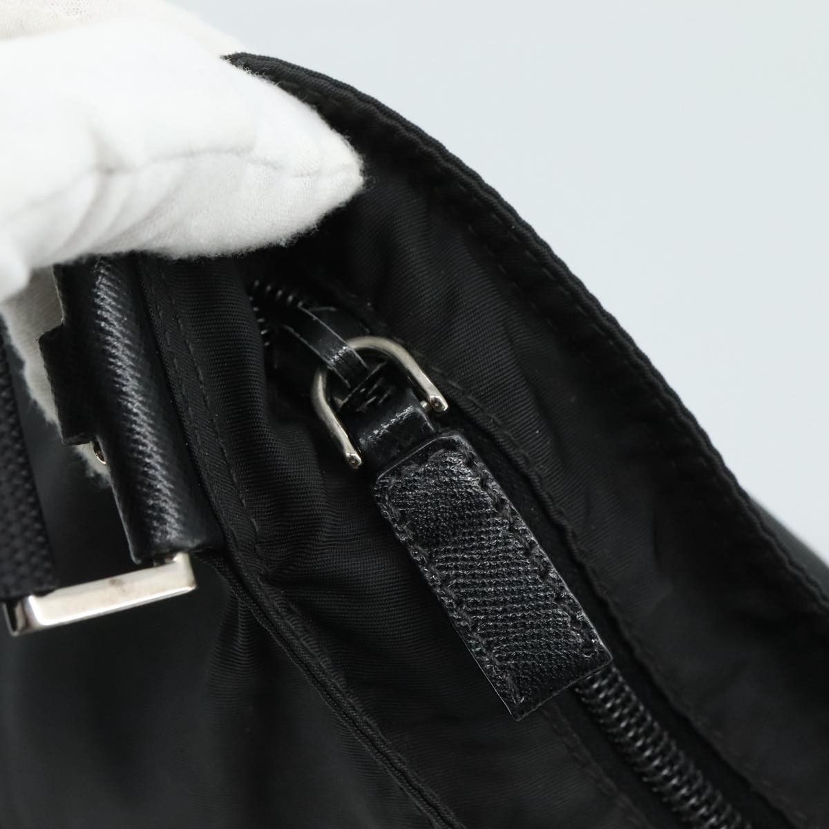Prada Prada Flat Messenger Bag Tessuto Size ONE SIZE - 14 Thumbnail