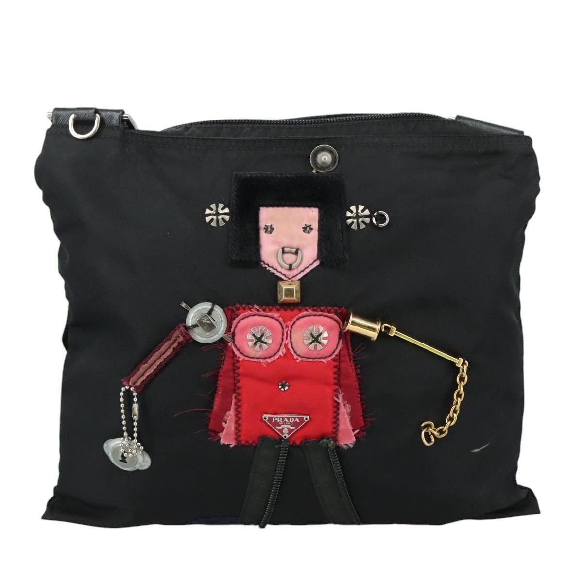 Prada Prada Flat Messenger Bag Tessuto Size ONE SIZE - 23 Thumbnail