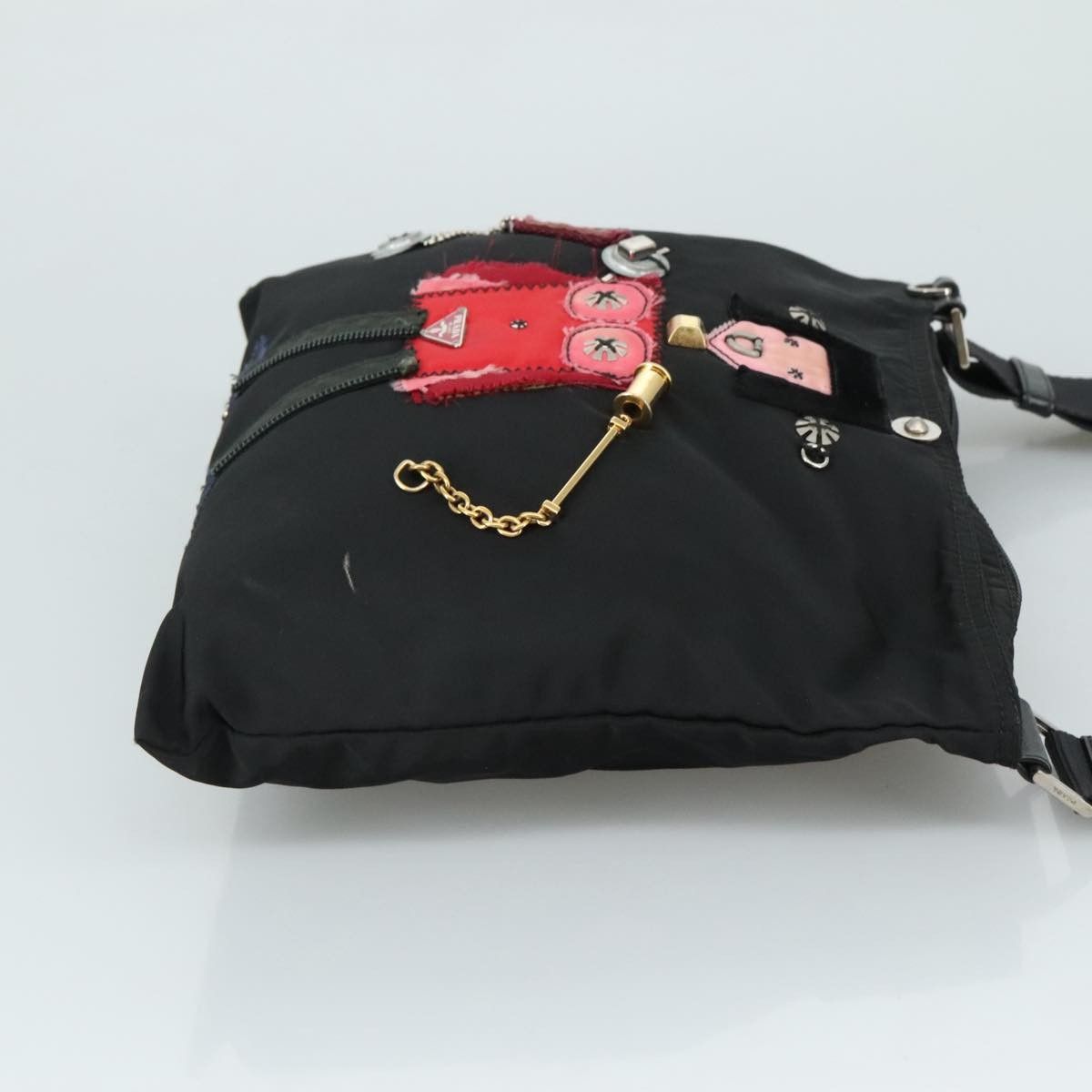 Prada Prada Flat Messenger Bag Tessuto Size ONE SIZE - 3 Thumbnail