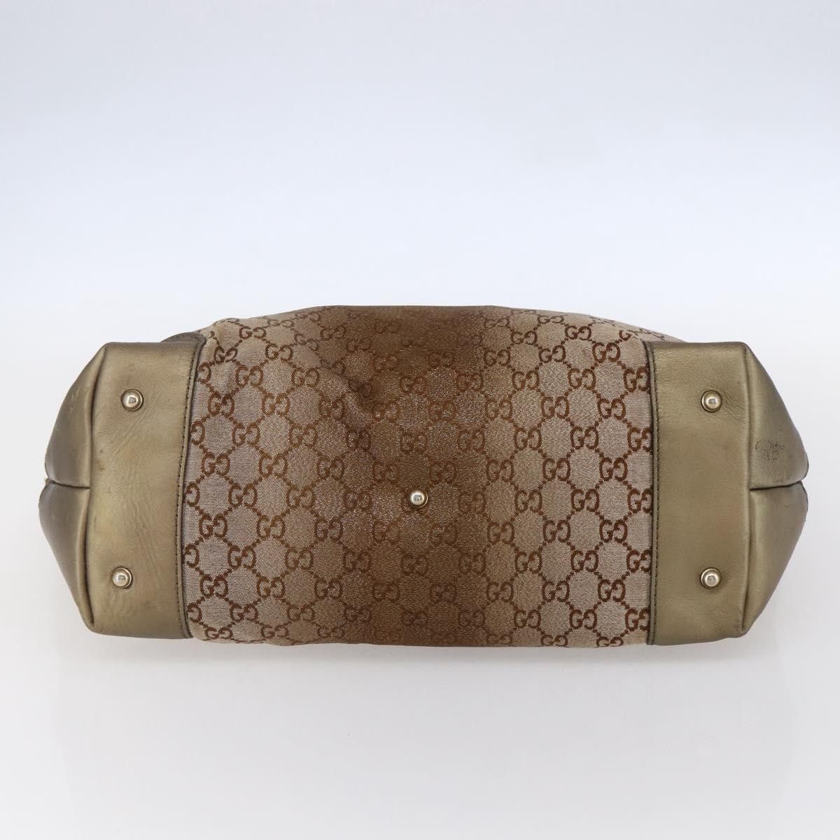 Gucci Gucci Heart Bit Open Tote GG Canvas with Leather Size ONE SIZE - 15 Thumbnail