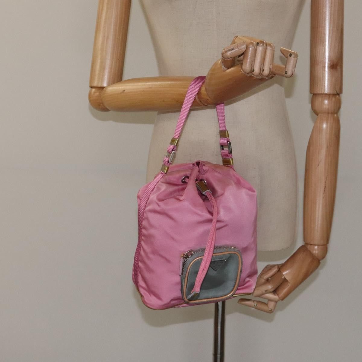 Prada Prada Drawstring Bucket Bag Tessuto Size ONE SIZE - 15 Thumbnail