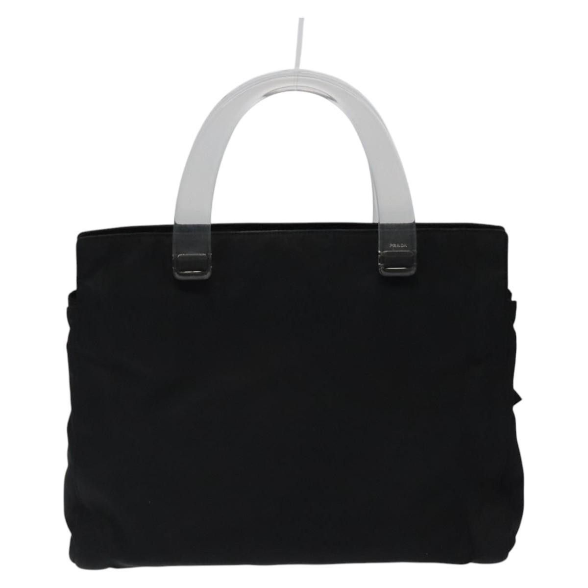 Prada Prada Resin Handle Tote Tessuto Size ONE SIZE - 2 Thumbnail