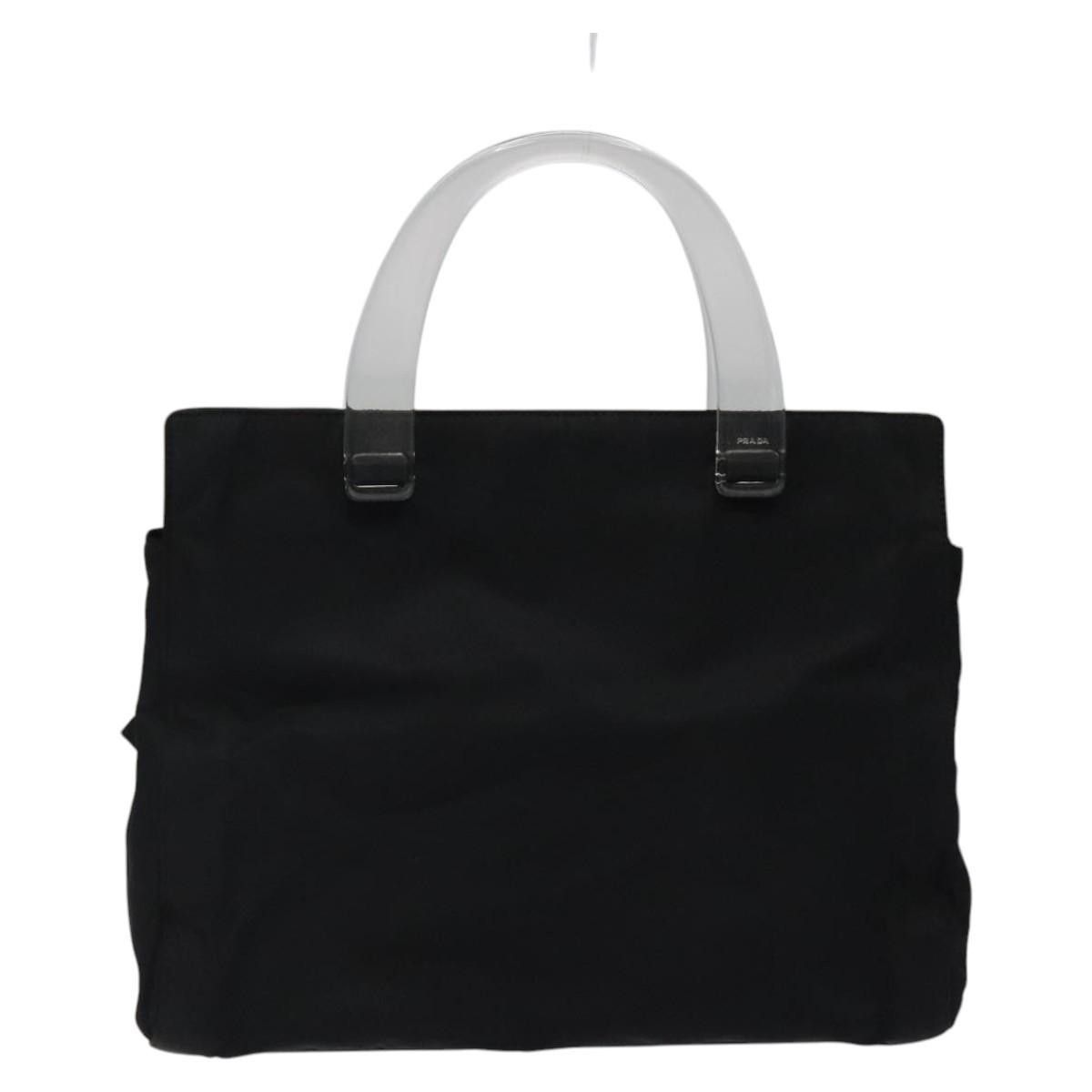 Prada Prada Resin Handle Tote Tessuto Size ONE SIZE - 24 Thumbnail