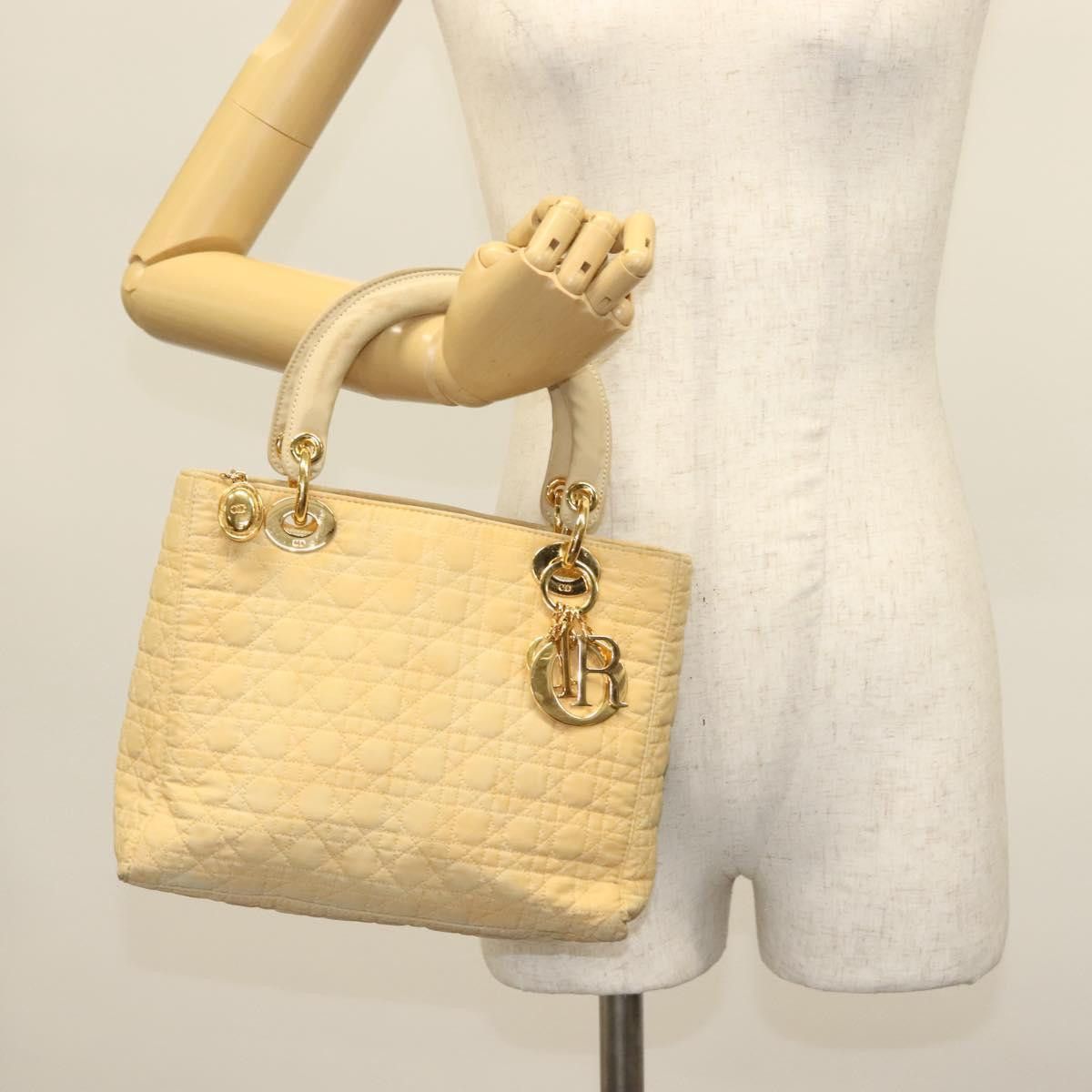 Dior Christian Dior Lady Dior Bag Nylon Size ONE SIZE - 22 Thumbnail