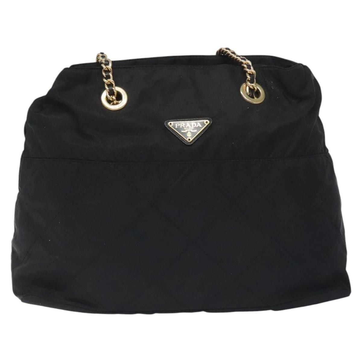 Prada Prada Chain Shoulder Bag Tessuto Size ONE SIZE - 18 Thumbnail