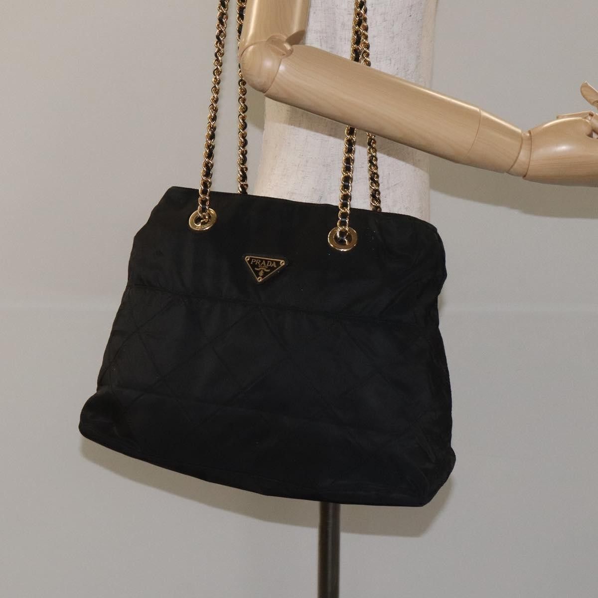 Prada Prada Chain Shoulder Bag Tessuto Size ONE SIZE - 14 Thumbnail