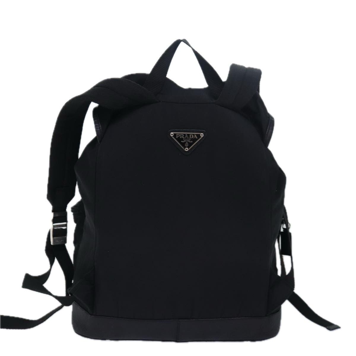 Prada Prada Double Front Pocket Backpack Tessuto Size ONE SIZE - 2 Thumbnail