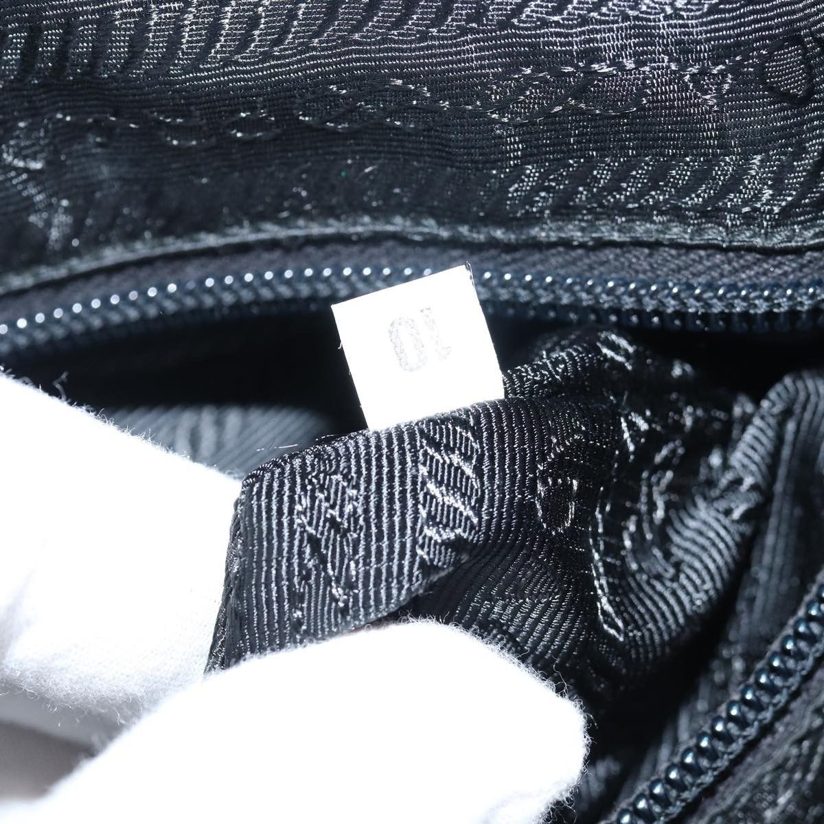 Prada Prada Double Front Pocket Backpack Tessuto Size ONE SIZE - 7 Thumbnail