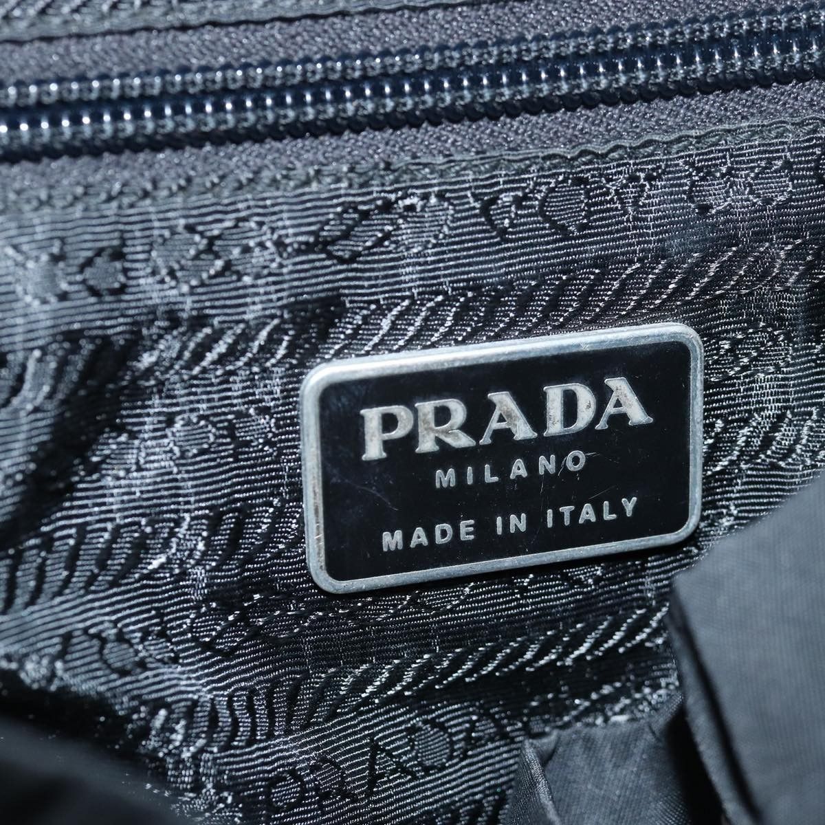 Prada Prada Double Front Pocket Backpack Tessuto Size ONE SIZE - 6 Thumbnail