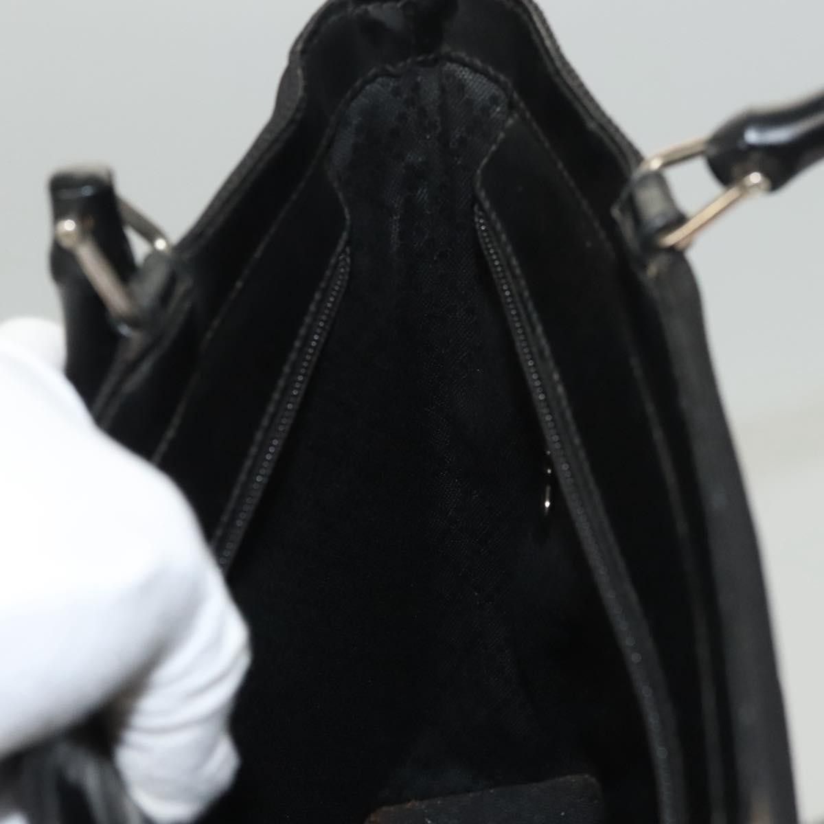 Gucci Gucci Vintage Bamboo Handle Tote Nylon Size ONE SIZE - 21 Thumbnail