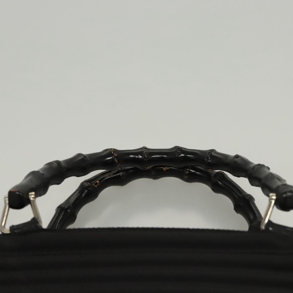 Gucci Gucci Vintage Bamboo Handle Tote Nylon Size ONE SIZE - 17 Thumbnail
