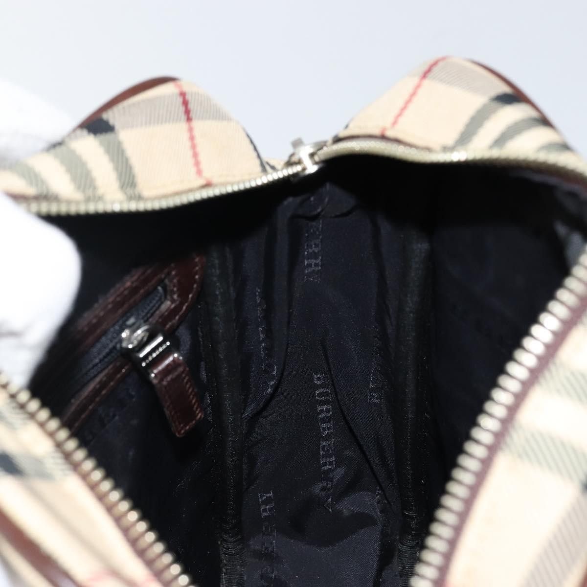 Burberry Burberry Zip Messenger Nova check Canvas and Leather Size ONE SIZE - 18 Thumbnail
