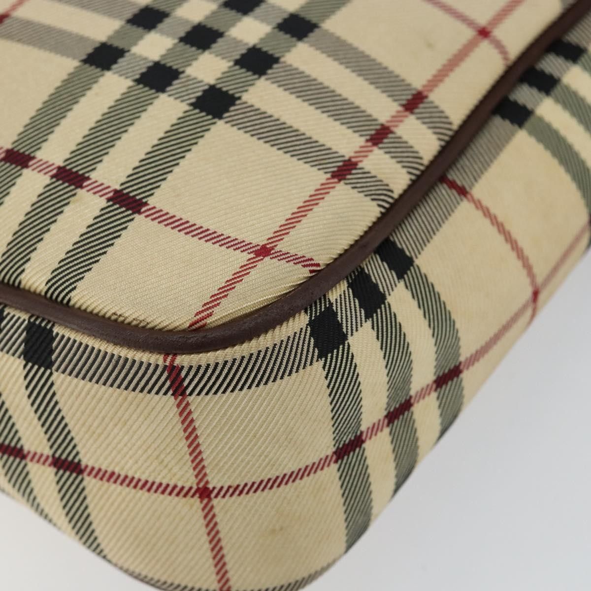 Burberry Burberry Zip Messenger Nova check Canvas and Leather Size ONE SIZE - 11 Thumbnail
