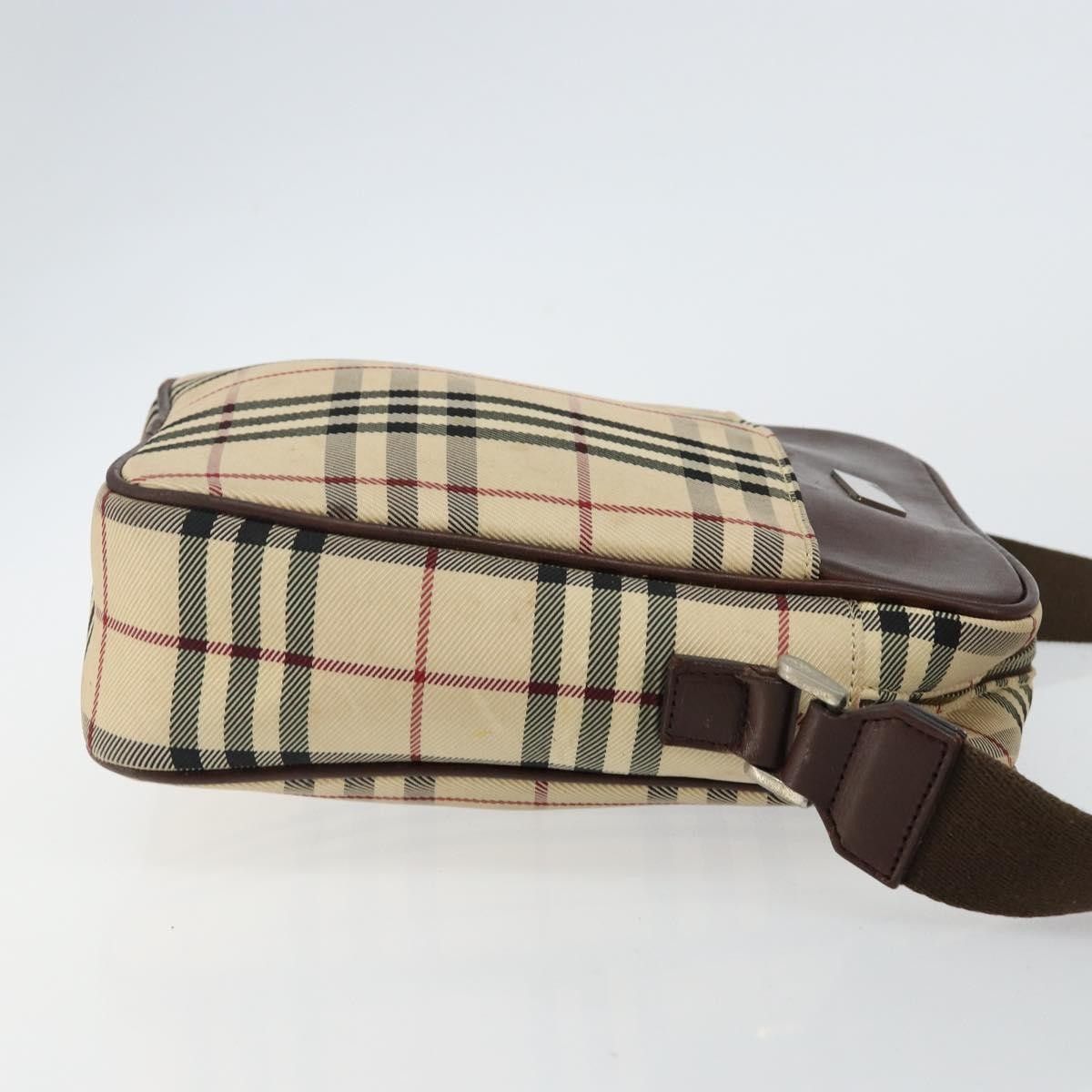 Burberry Burberry Zip Messenger Nova check Canvas and Leather Size ONE SIZE - 3 Thumbnail