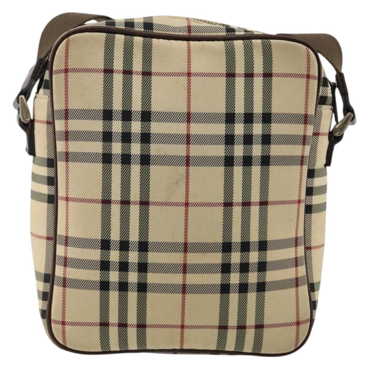 Burberry Burberry Zip Messenger Nova check Canvas and Leather Size ONE SIZE - 2 Thumbnail