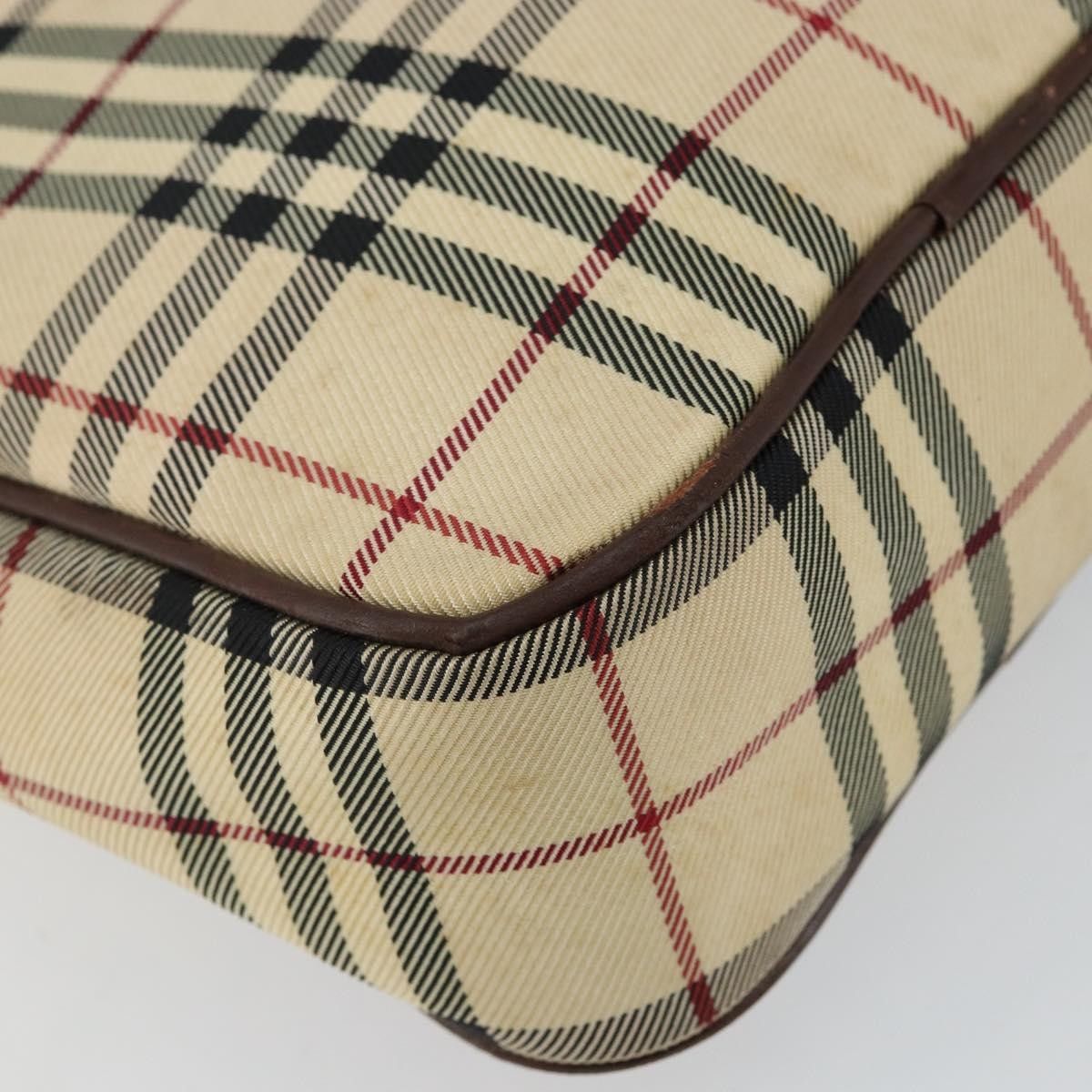 Burberry Burberry Zip Messenger Nova check Canvas and Leather Size ONE SIZE - 9 Thumbnail