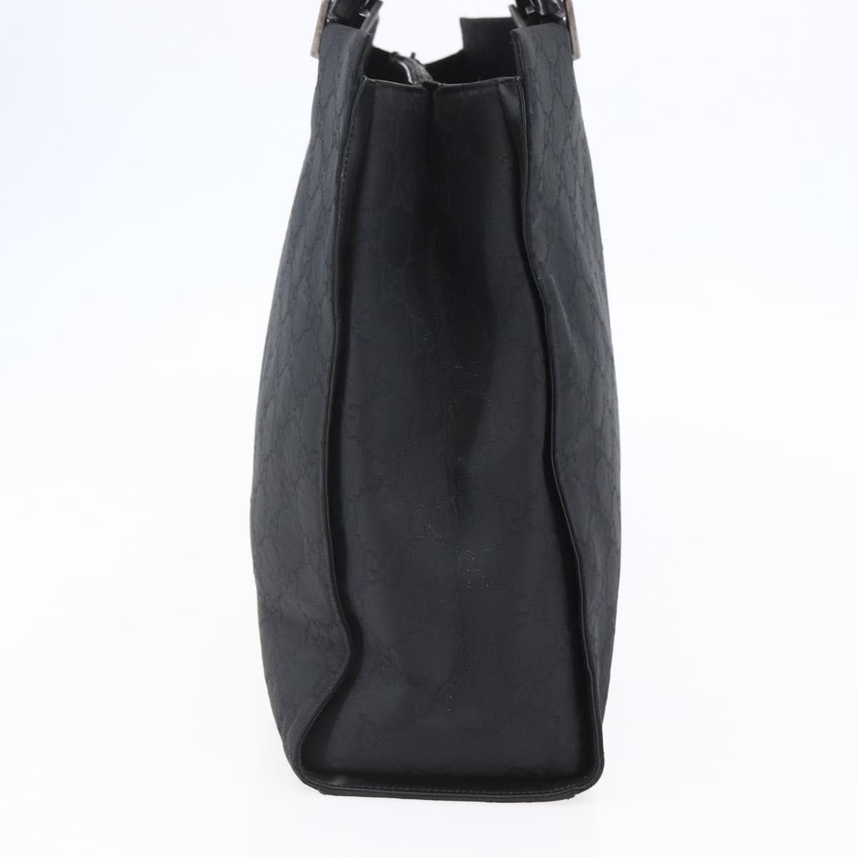 Gucci Gucci Vintage Bamboo Handle Tote GG Nylon Size ONE SIZE - 4 Thumbnail