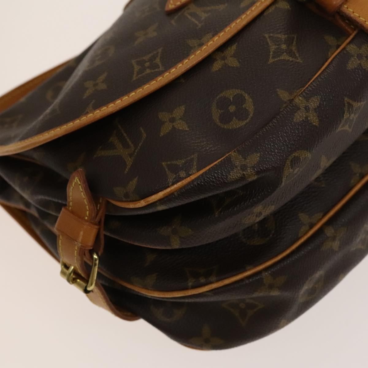 Louis Vuitton Louis Vuitton Saumur Handbag Monogram Canvas Size ONE SIZE - 10 Thumbnail