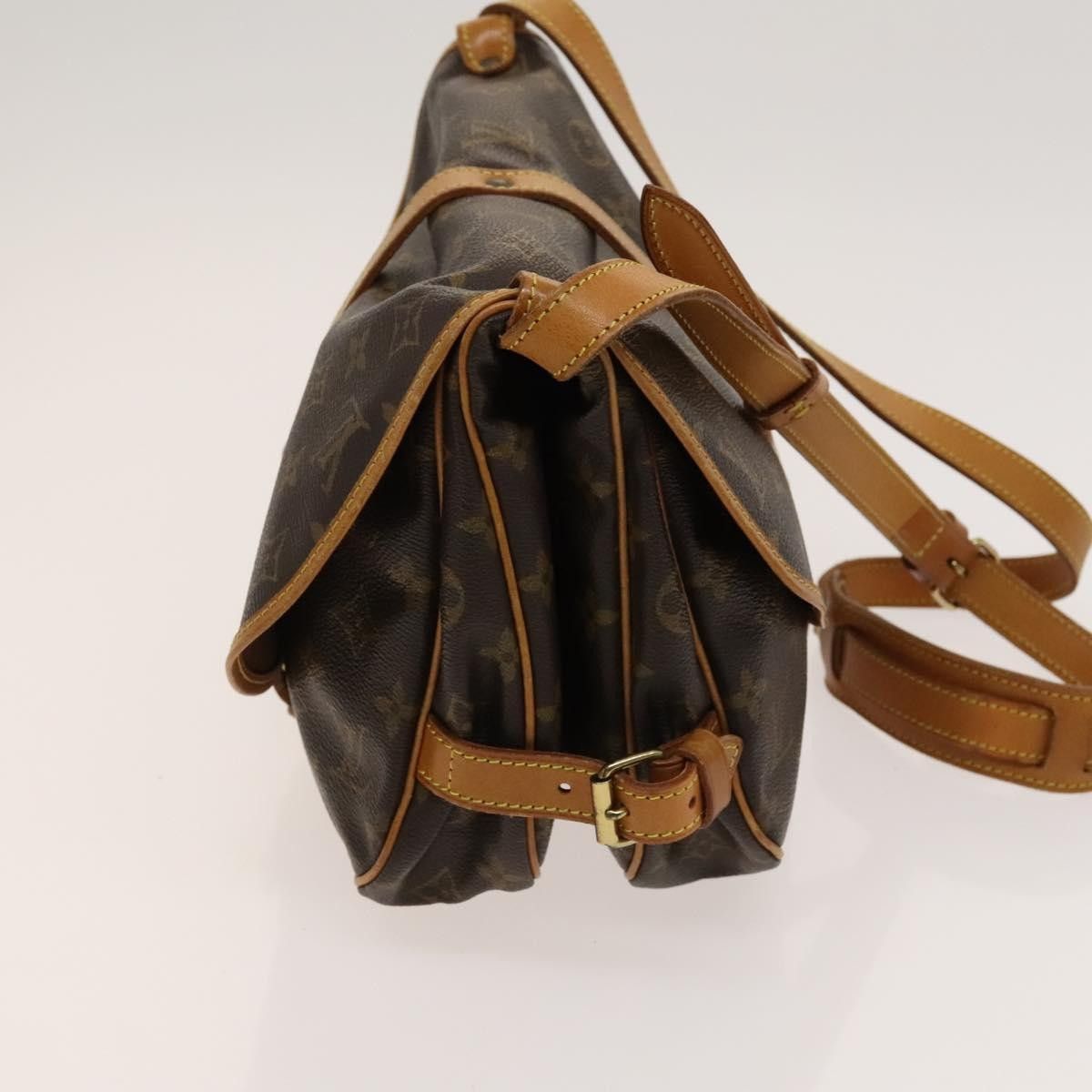 Louis Vuitton Louis Vuitton Saumur Handbag Monogram Canvas Size ONE SIZE - 4 Thumbnail