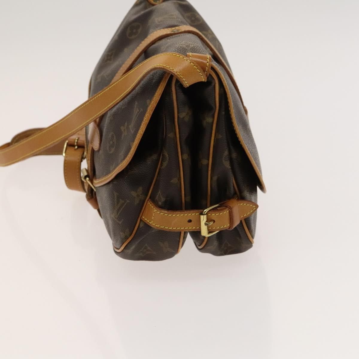 Louis Vuitton Louis Vuitton Saumur Handbag Monogram Canvas Size ONE SIZE - 3 Thumbnail