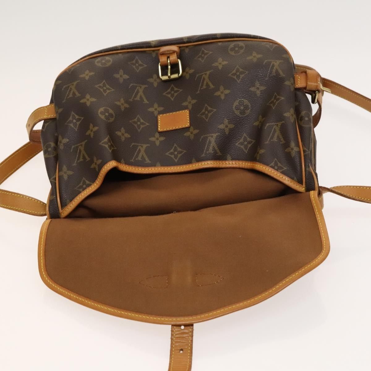 Louis Vuitton Louis Vuitton Saumur Handbag Monogram Canvas Size ONE SIZE - 17 Thumbnail