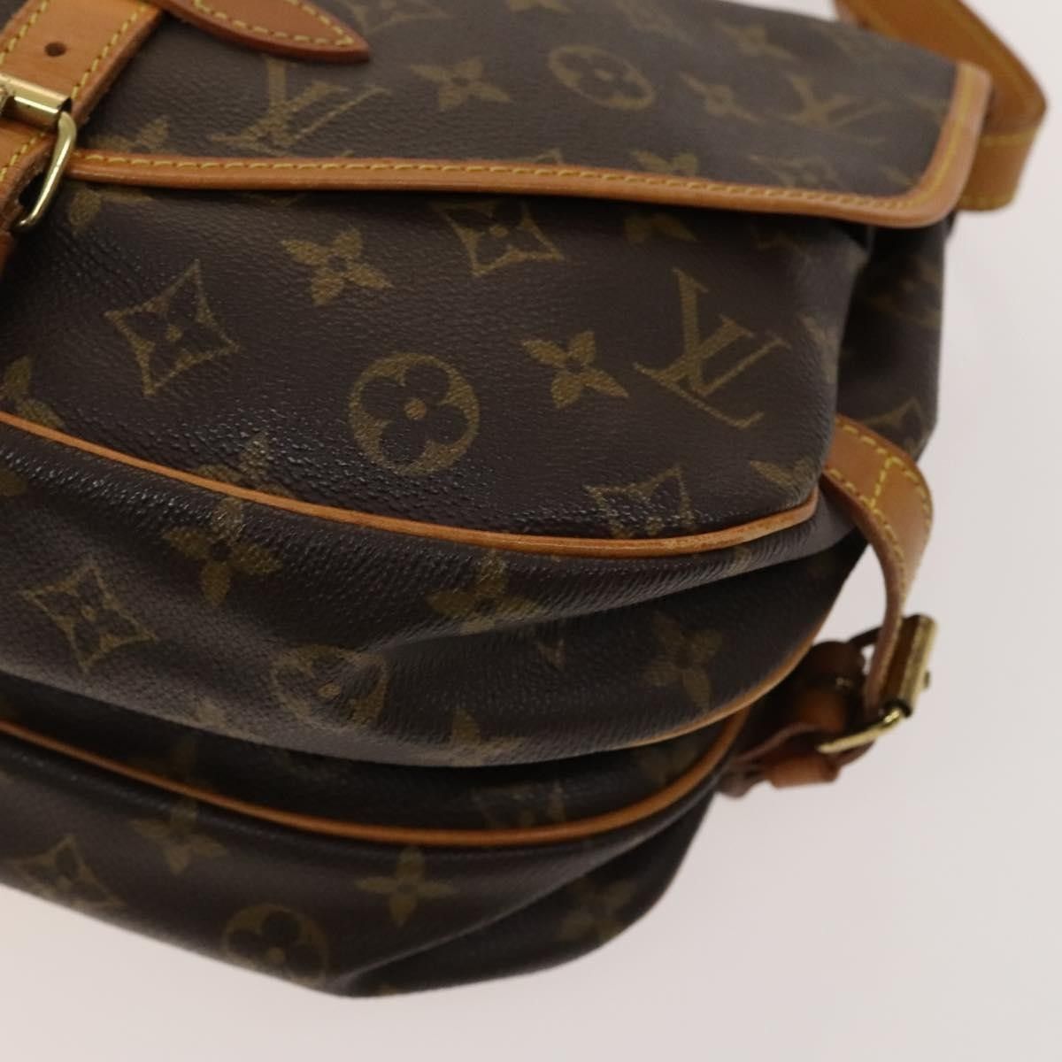 Louis Vuitton Louis Vuitton Saumur Handbag Monogram Canvas Size ONE SIZE - 11 Thumbnail