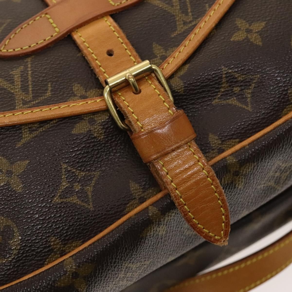 Louis Vuitton Louis Vuitton Saumur Handbag Monogram Canvas Size ONE SIZE - 21 Thumbnail
