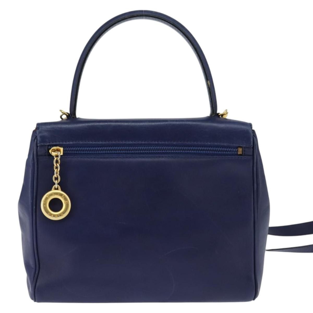 Celine Celine Circle Logo Handbag Leather Size ONE SIZE - 2 Thumbnail