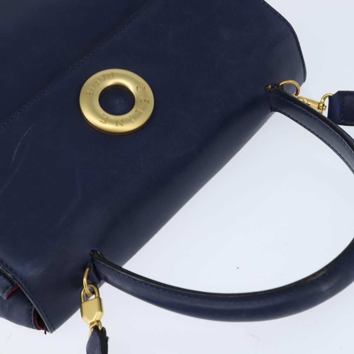 Celine Celine Circle Logo Handbag Leather Size ONE SIZE - 15 Thumbnail