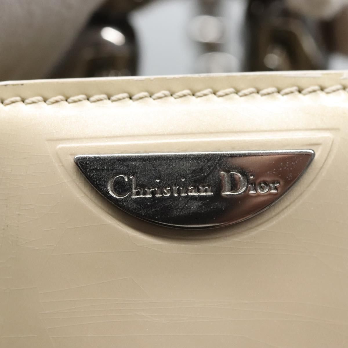 Dior Christian Dior Pearl Lady Dior Bag Patent leather Size ONE SIZE - 20 Thumbnail