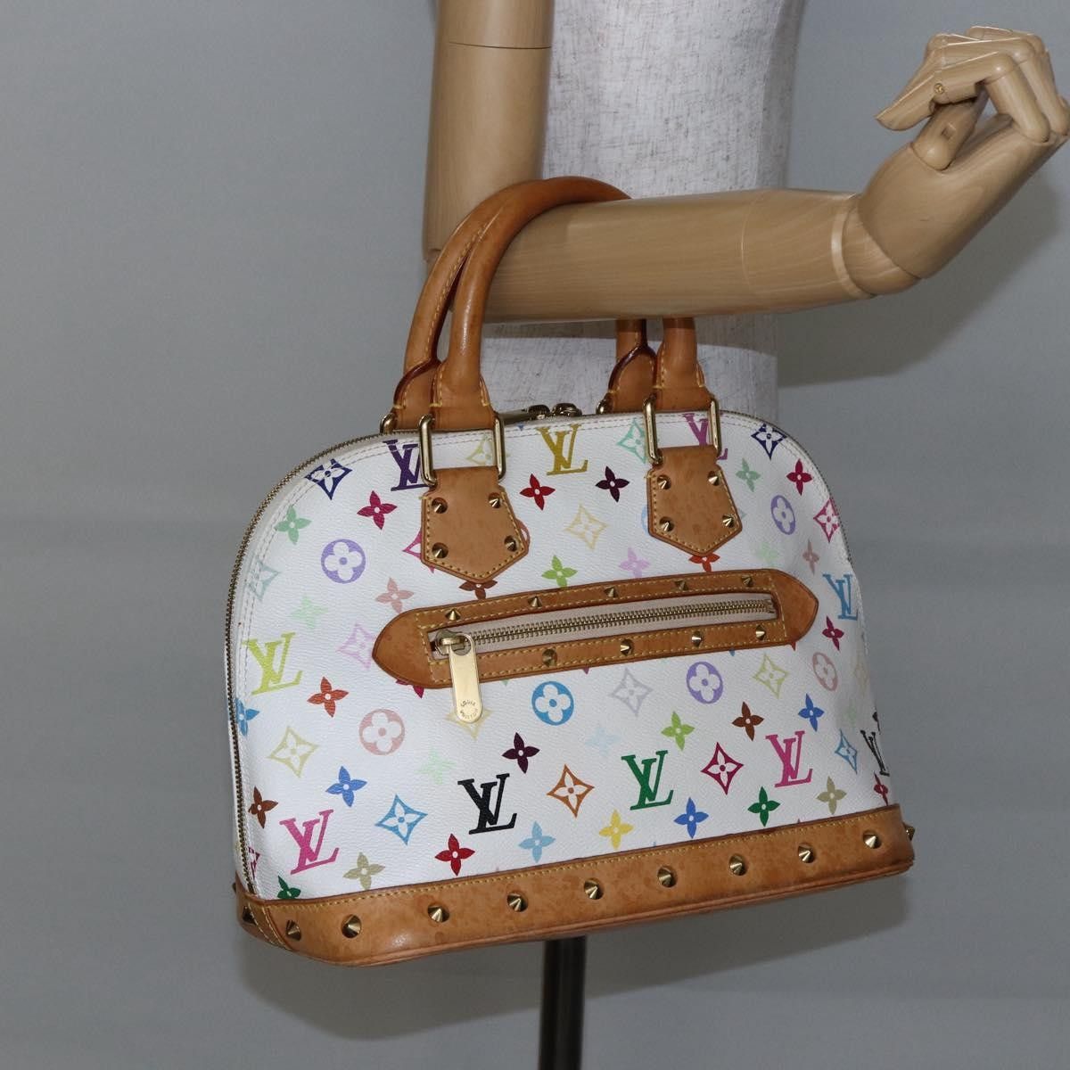 Louis Vuitton Louis Vuitton Alma Handbag Monogram Multicolor Size ONE SIZE - 14 Thumbnail
