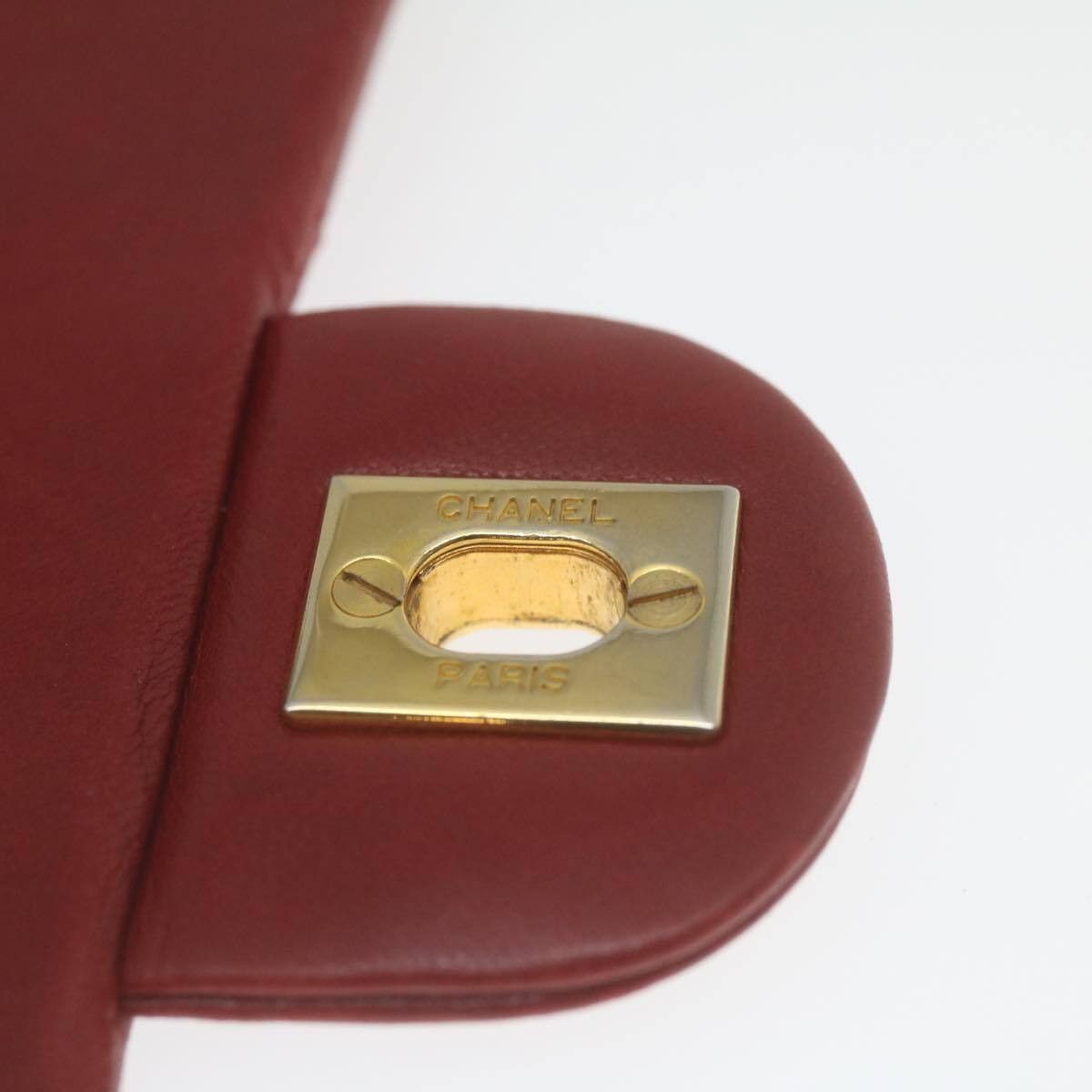 Chanel Chanel Vintage Square Chain Handle Flap Bag Quilted Lambskin Size ONE SIZE - 19 Thumbnail