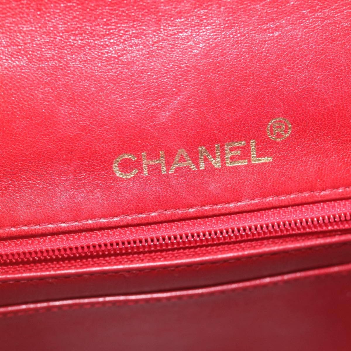 Chanel Chanel Vintage Square Chain Handle Flap Bag Quilted Lambskin Size ONE SIZE - 6 Thumbnail