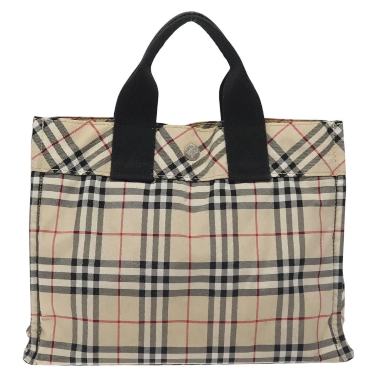 Burberry Burberry Nova Check Tote Nylon Size ONE SIZE - 17 Thumbnail