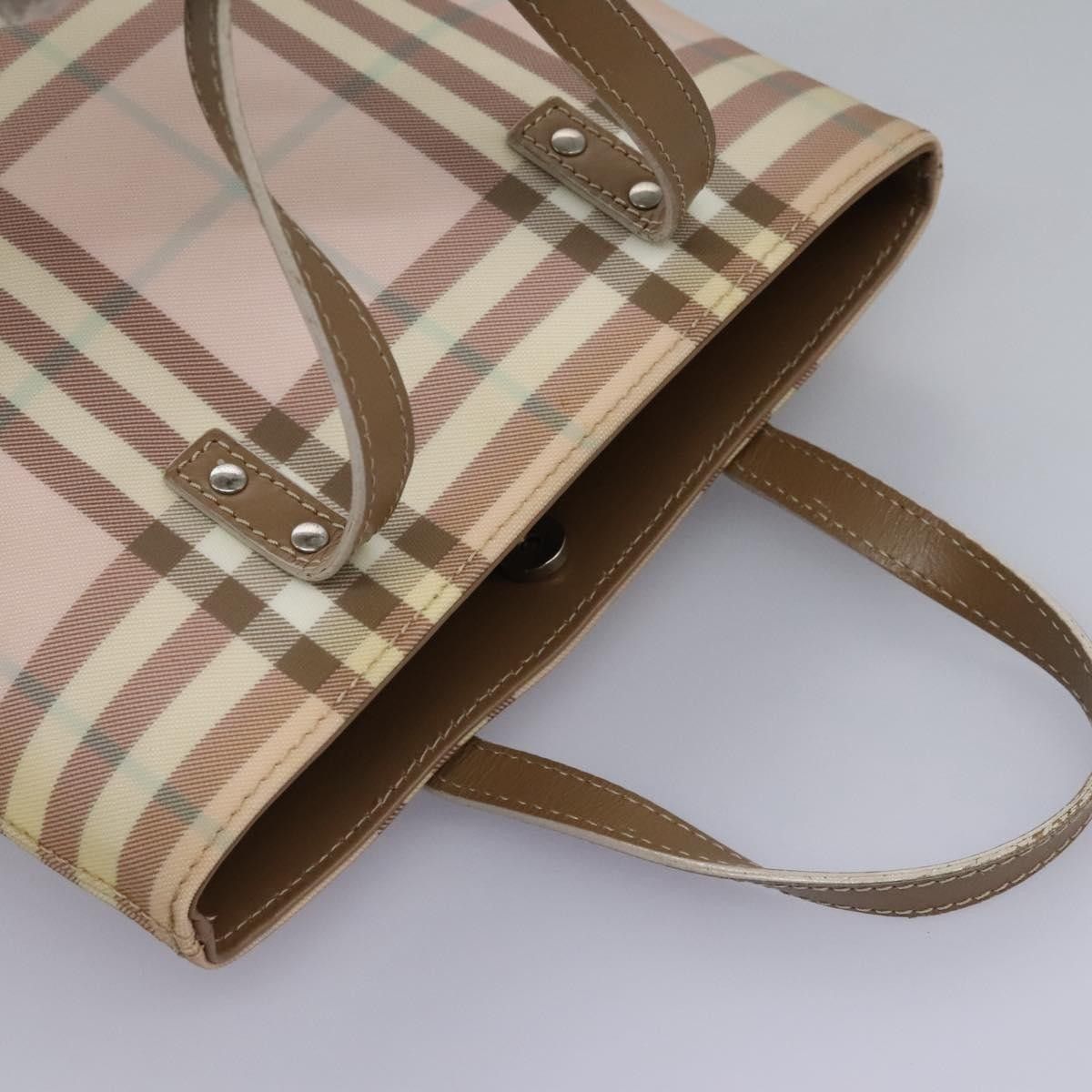 Burberry Burberry Nova Check Tote Canvas and Leather Size ONE SIZE - 15 Thumbnail