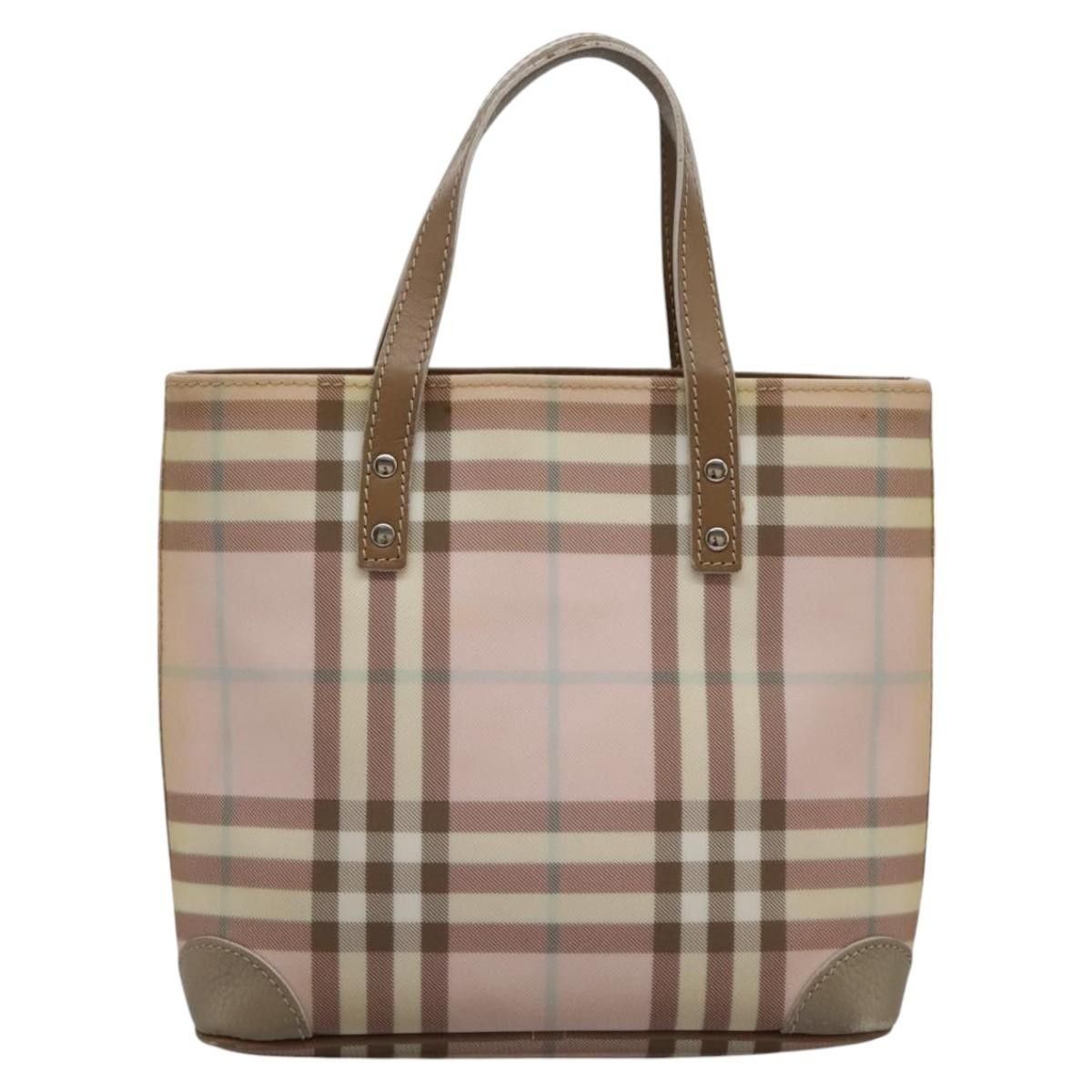 Burberry Burberry Nova Check Tote Canvas and Leather Size ONE SIZE - 2 Thumbnail