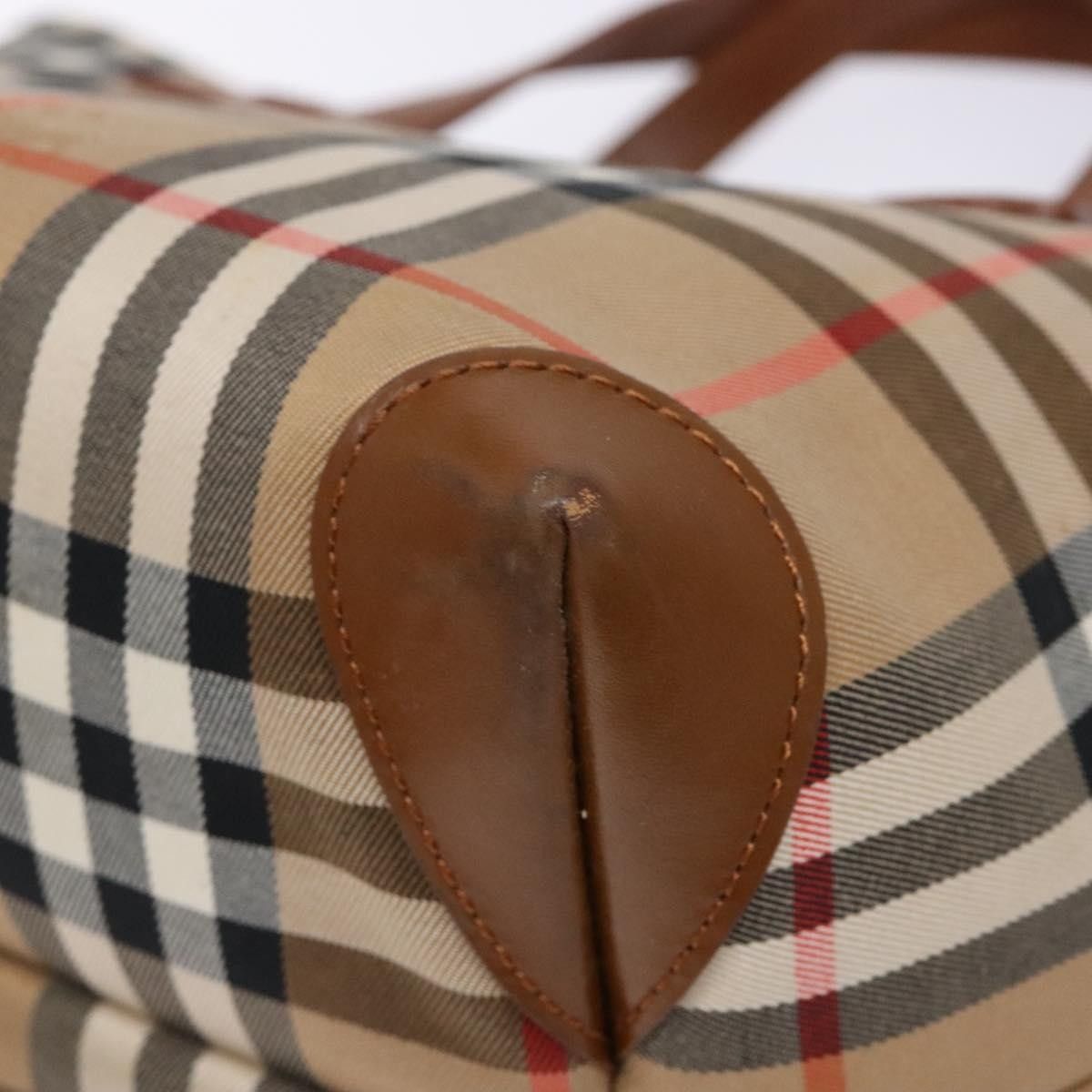 Burberry Burberry Nova Check Tote Canvas and Leather Size ONE SIZE - 8 Thumbnail