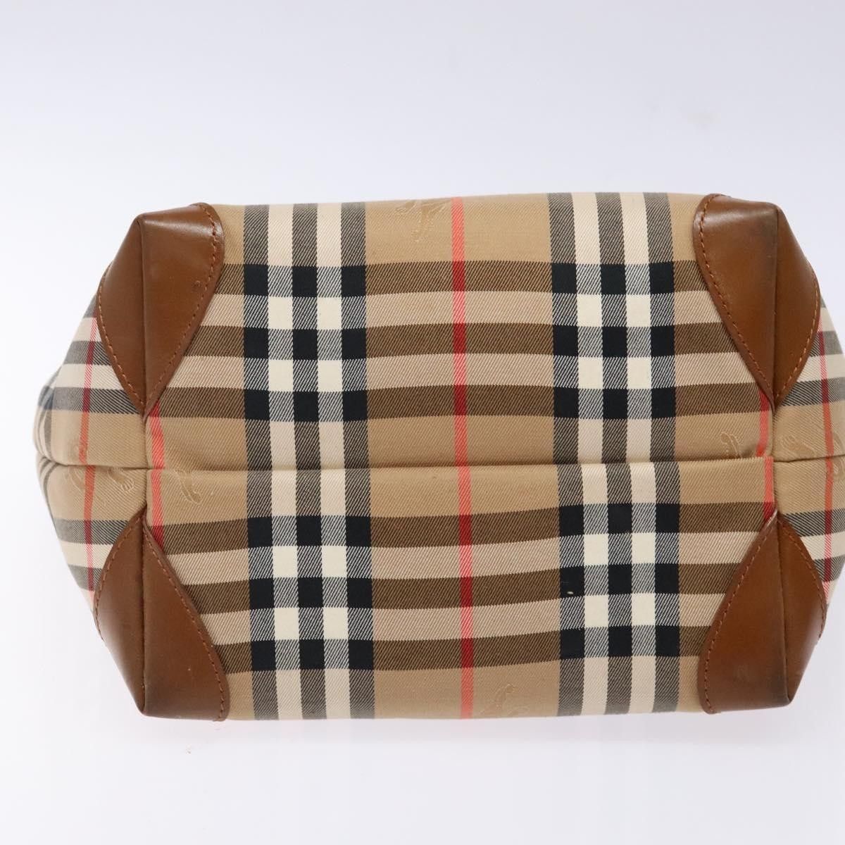 Burberry Burberry Nova Check Tote Canvas and Leather Size ONE SIZE - 13 Thumbnail