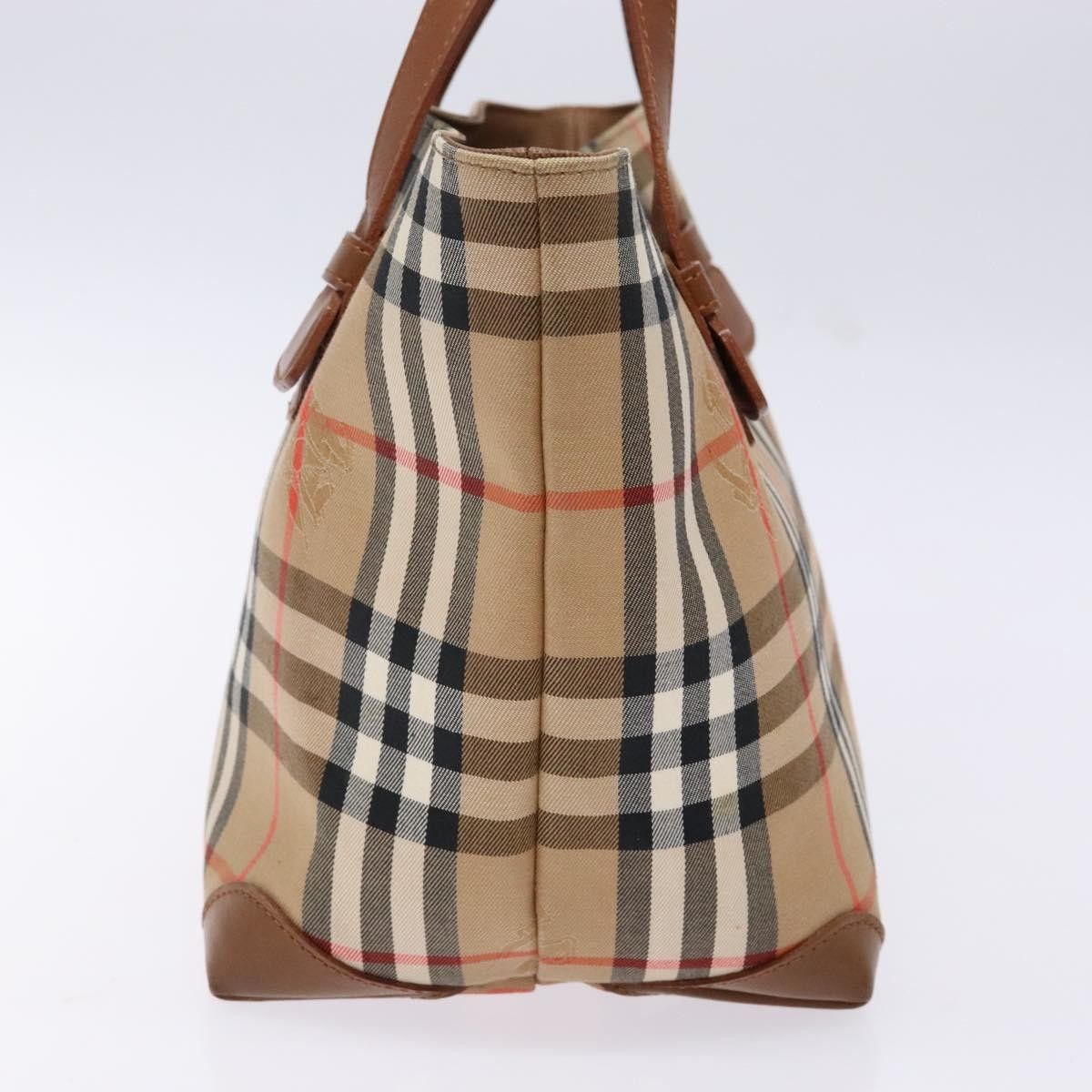 Burberry Burberry Nova Check Tote Canvas and Leather Size ONE SIZE - 3 Thumbnail