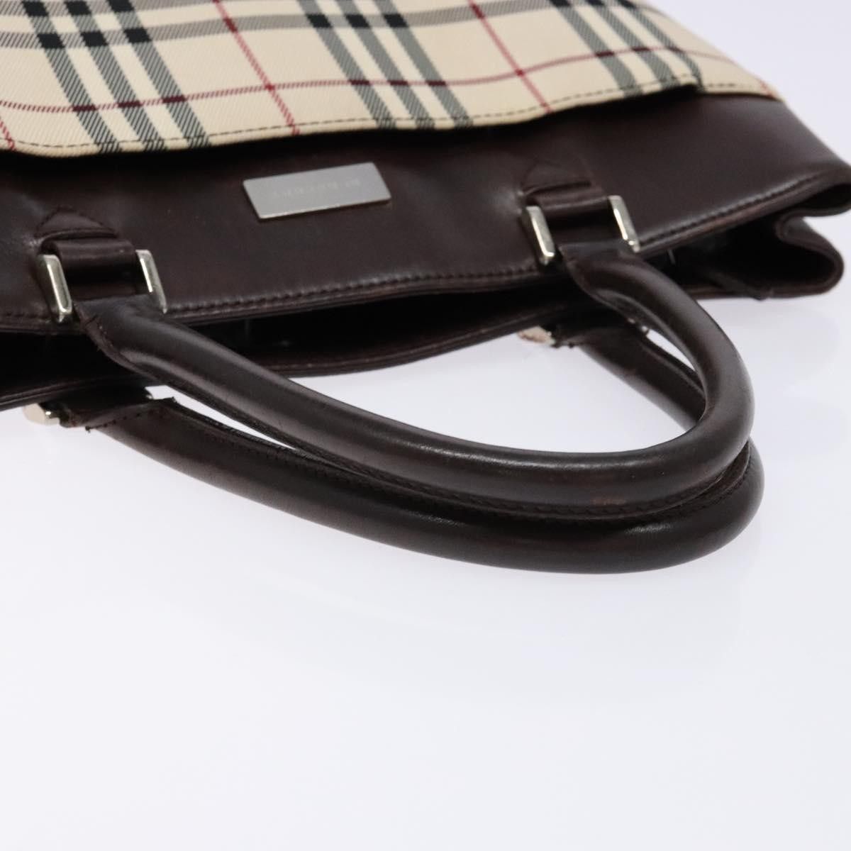 Burberry Burberry Nova Check Tote Canvas and Leather Size ONE SIZE - 13 Thumbnail
