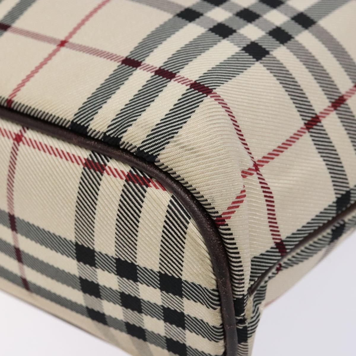 Burberry Burberry Nova Check Tote Canvas and Leather Size ONE SIZE - 7 Thumbnail