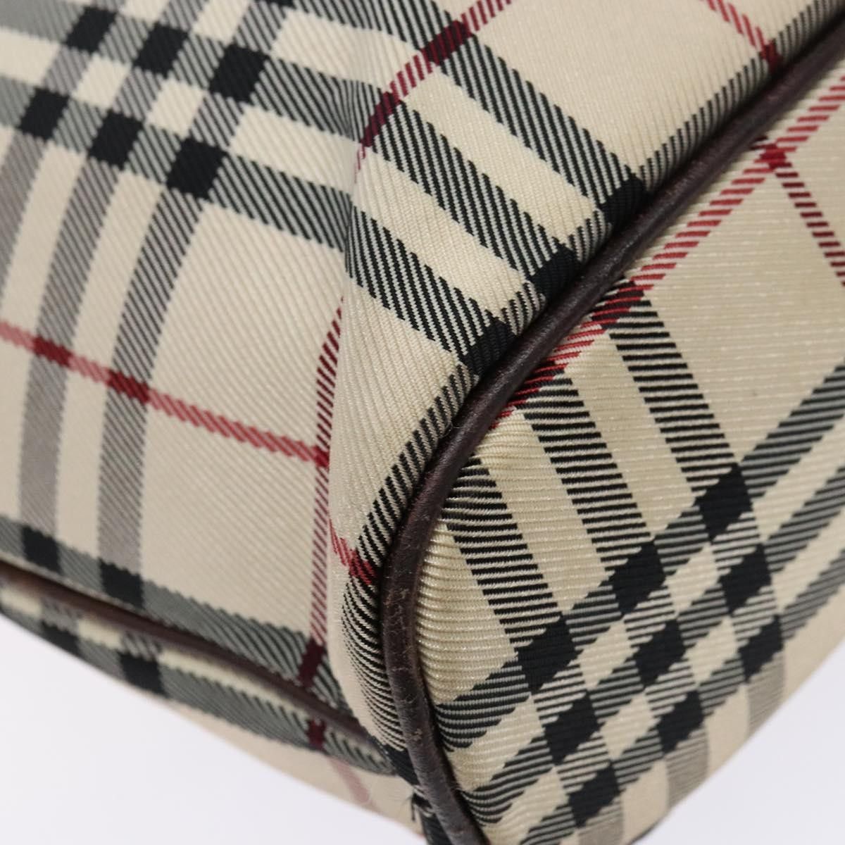 Burberry Burberry Nova Check Tote Canvas and Leather Size ONE SIZE - 10 Thumbnail
