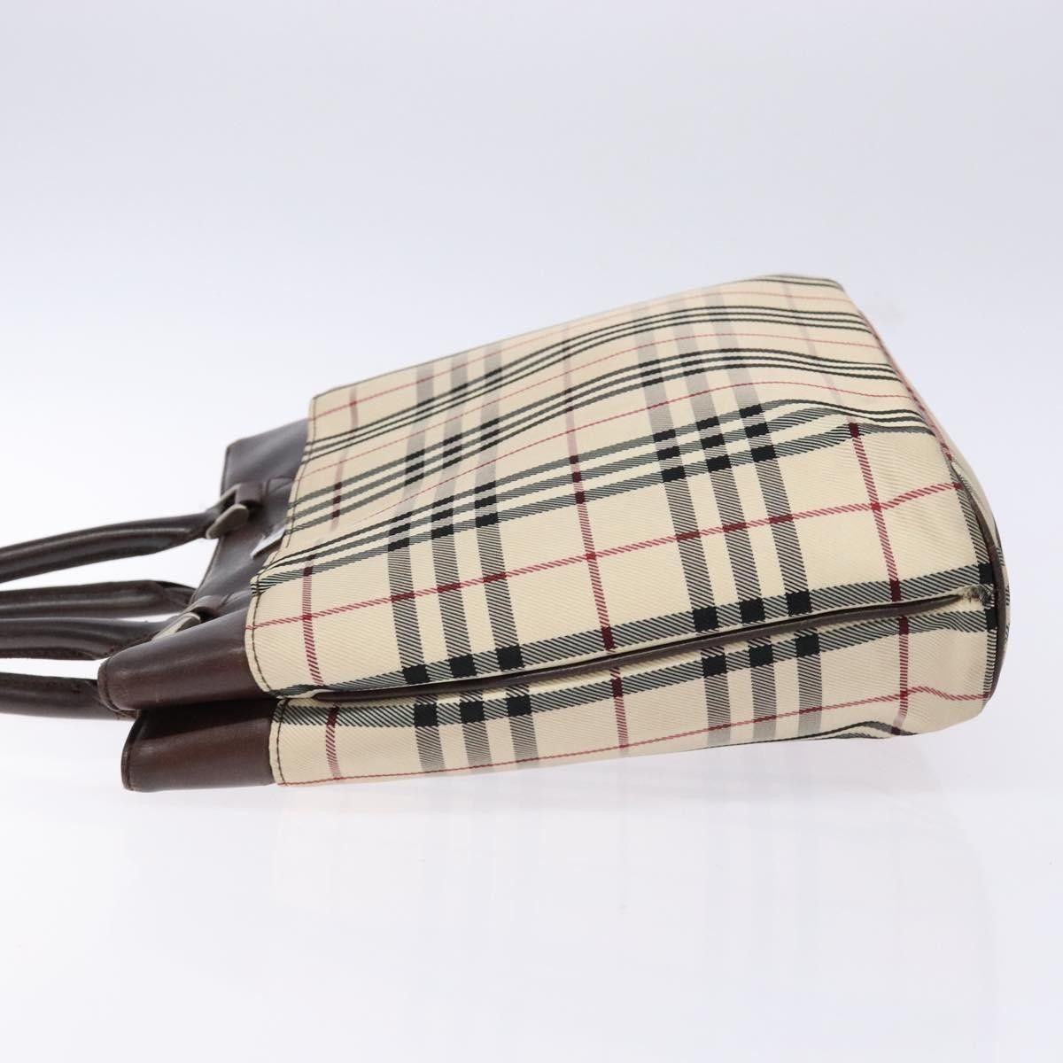 Burberry Burberry Nova Check Tote Canvas and Leather Size ONE SIZE - 4 Thumbnail