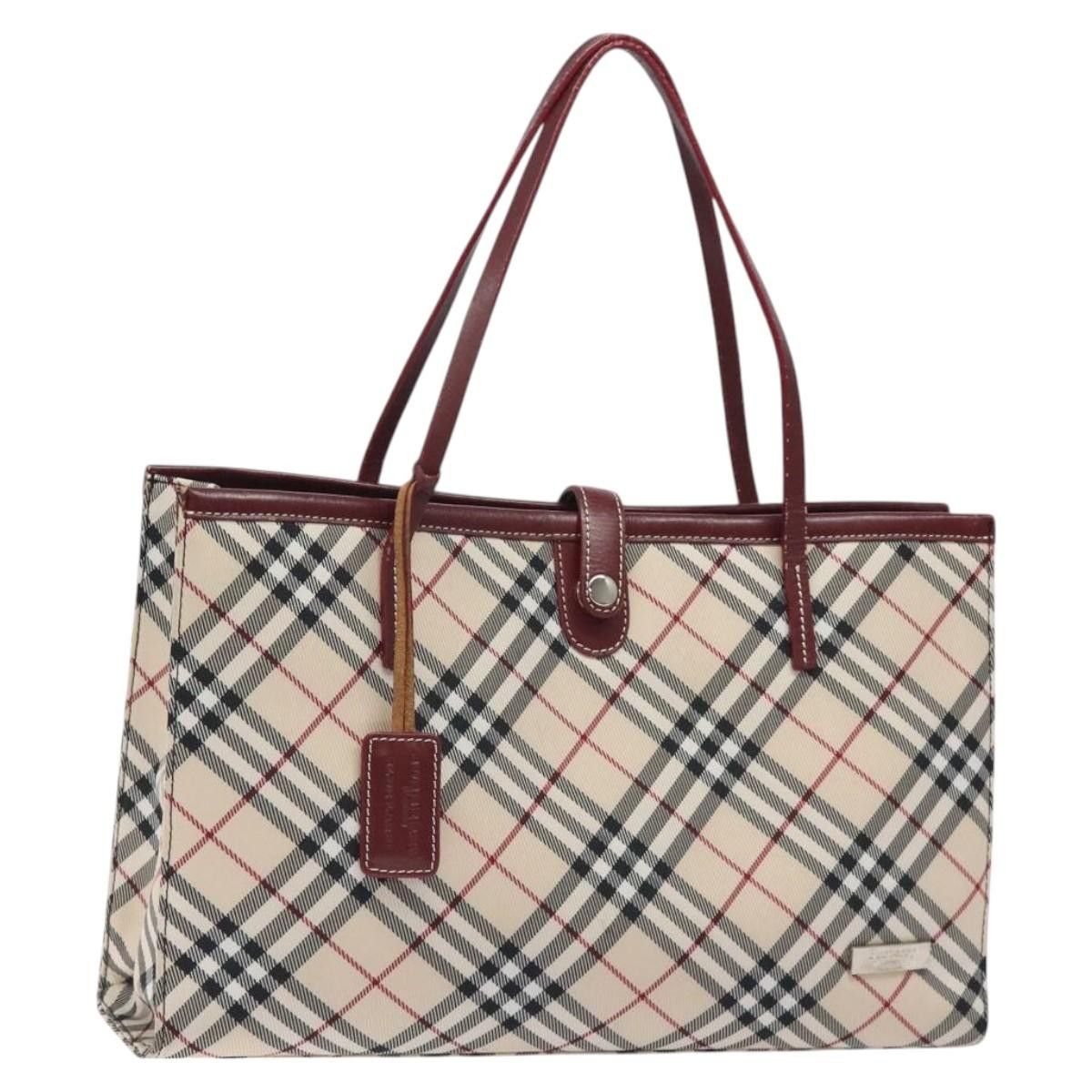 Burberry Burberry Nova Check Tote Nylon Size ONE SIZE - 18 Thumbnail