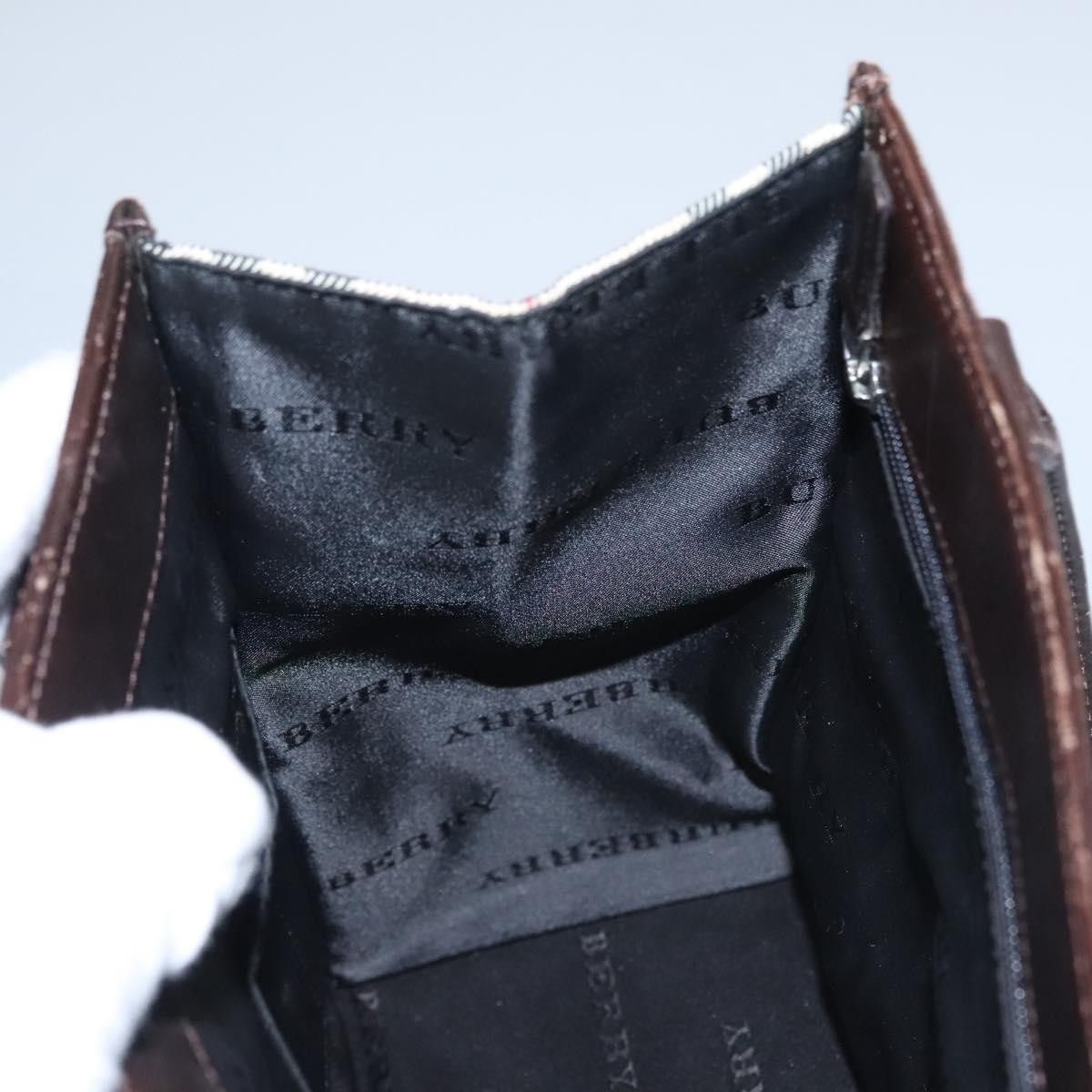 Burberry Burberry Nova Check Tote Canvas and Leather Size ONE SIZE - 19 Thumbnail