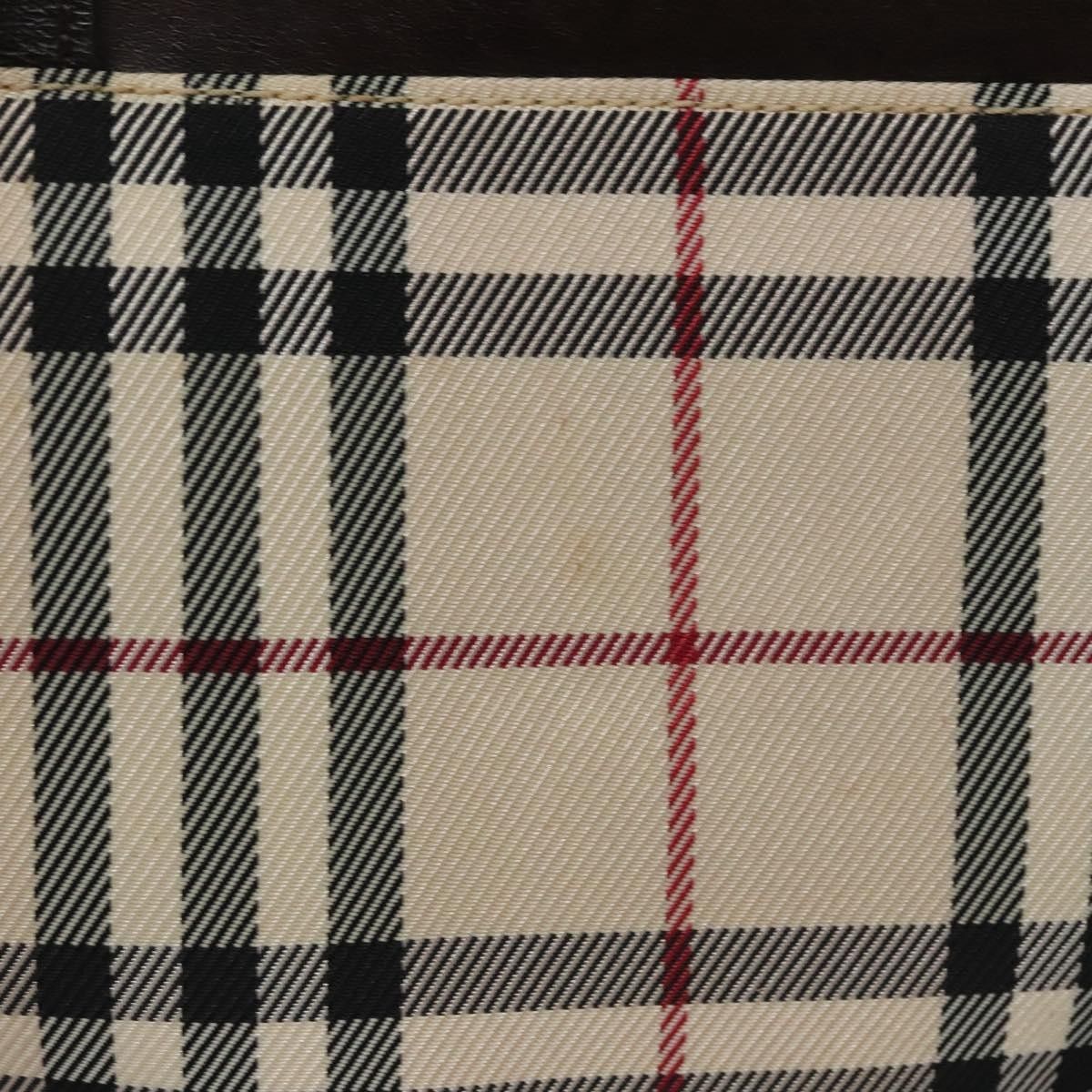 Burberry Burberry Nova Check Tote Canvas and Leather Size ONE SIZE - 16 Thumbnail