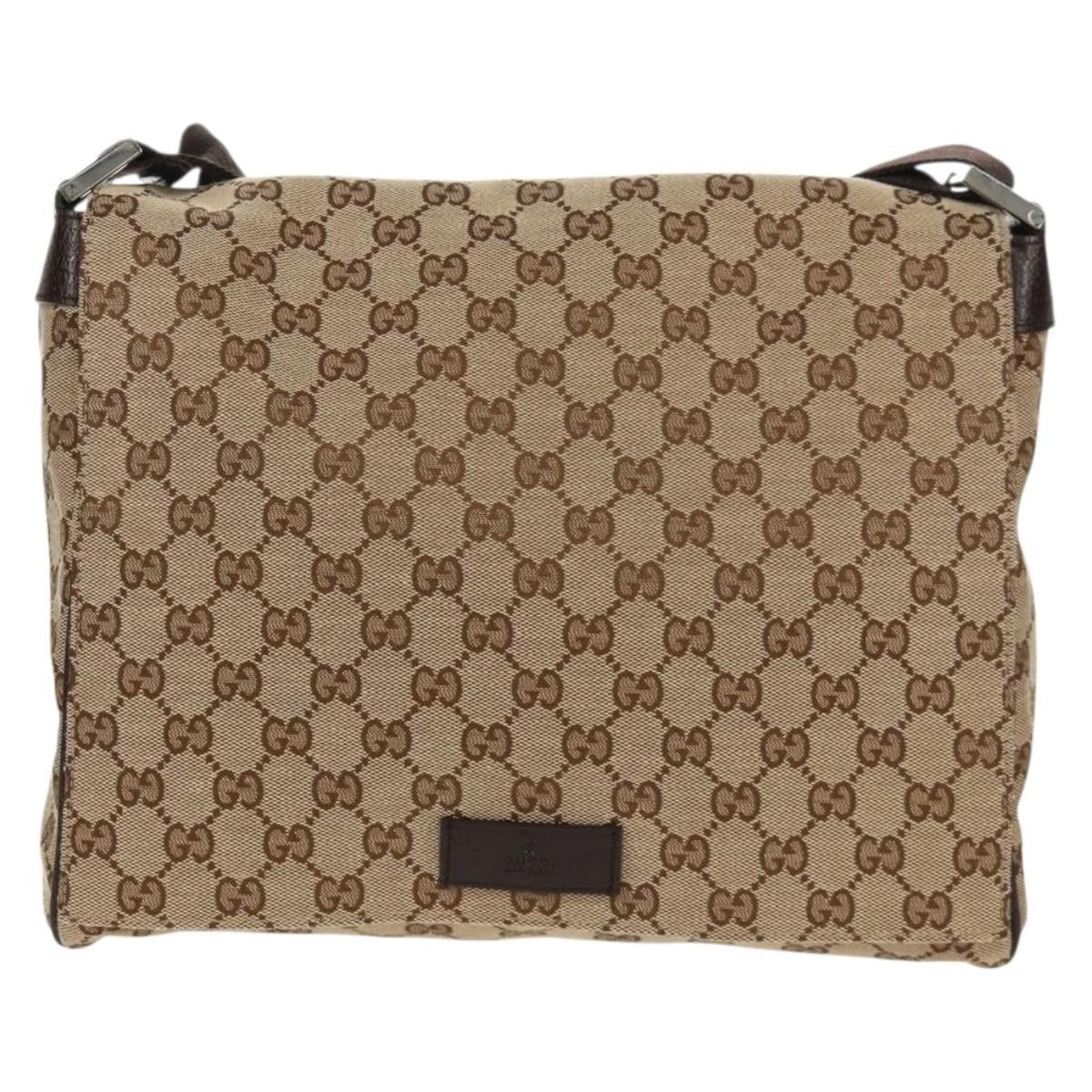 Gucci Gucci Flap Messenger GG Canvas Size ONE SIZE - 17 Thumbnail