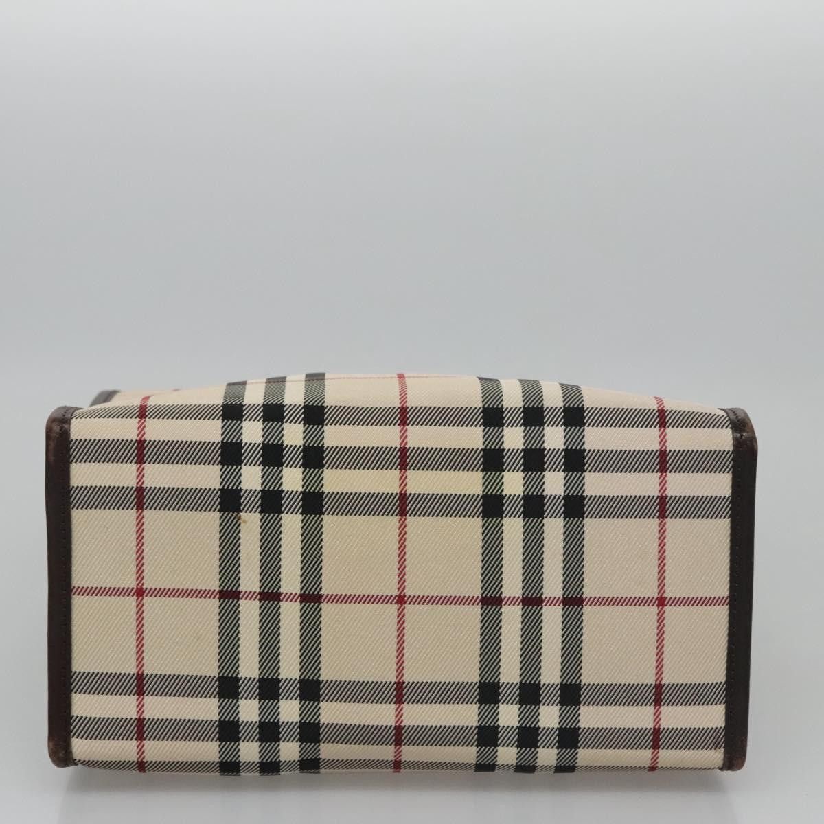 Burberry Burberry Nova Check Tote Canvas and Leather Size ONE SIZE - 13 Thumbnail