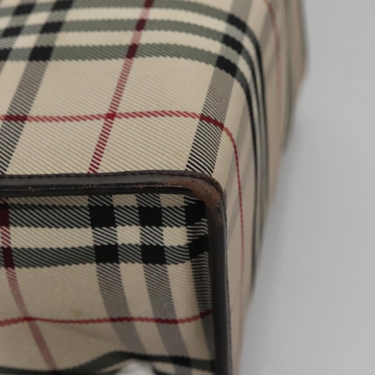 Burberry Burberry Nova Check Tote Canvas and Leather Size ONE SIZE - 10 Thumbnail
